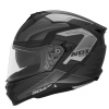Helma NOX N304S CARVER černá matná/titanová - XL