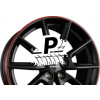 BORBET LX18 Black Glossy Rim Red 8.00 x 18 ET 40 5x112