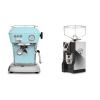 Ascaso Dream ONE, Kid Blue + Eureka Mignon Specialita, NX black