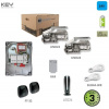 KEY UNDERKIT 2x UND24,1x CT-14A,1x RX4,1x FT-32,2x SUB-44WR,1x LED24 sada pre podzemný pohon do 3,5m / krídlo 24V (Set od KEY pre podzemné motory)