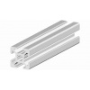 RS PRO Vzpěra, řada: B6 2020 Stříbrná Profil podpěry, délka: 1 m, Eloxovaný hliník 6 mm 20 x 20 mm 20 x 20 mm