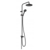 Hansgrohe Vernis Blend Sprchový set-stĺp Showerpipe 200 1jet Reno, Čierna matná 26272670 HG 26272670