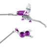 MTB Brzda HOPE Tech 4 V4 silver/purple Brzda: Predná