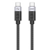 Orico 240W USB-C to USB-C charging cable, 1 m (black)