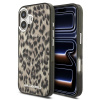 Karl Lagerfeld IML Leopard MagSafe zadný kryt pre iPhone 17 Brown