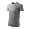 Malfini HEAVY NEW FREE F37 Tričko unisex XL, Tmavosivý melír