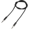SpeaKa Professional SP-7870040 jack audio prepojovací kábel [1x jack zástrčka 3,5 mm - 1x jack zástrčka 3,5 mm] 0.50 m čierna SuperSoft opletenie; SP-7870040