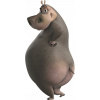 CUKROVÁ TLAČ jedlý obrázok na tortu Cukrová hmota Rozprávka Madagaskar Gloria 2 + MENO