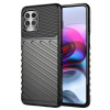 Púzdro MG Thunder silikónové na Motorola Moto G100 / Edge S, čierne