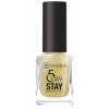 Dermacol lak na nechty 5 Day Stay 14 Gold Tiara 11 ml, 14 Gold Tiara