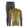 Set CRAFT CORE Dry Baselayer hnedá Varianta: XS