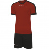 Futbalový set dres + šortky Givova Kit Revolution, bordová / čierna Veľkosť: XL