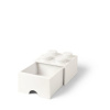 LEGO® úložný box s šuplíkem 25 x 25 x 18 cm biela