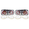 Honda Civic 2dv. 96-01 zadné LED svetlá chrom