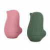 Petite & Mars Hračky silikónové do kúpeľa Love birds 6 m+ Petite&Mars Rose Green