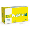 Proktis-M rektálne čapíky na hojenie rán s obsahom kyseliny hyalurónovej 1 x 10 ks