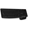 CONNECT IT OfficeBase Wireless Combo bezdrátová černá klávesnice + myš, USB, 2,4Ghz CKM-4500-CS Connect IT