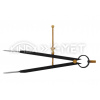 Kružidlo s pružinou KINEX BLACK COAT 10-350/250 mm, ČSN 25 5170, 2070-02-250