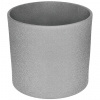 Keramický hrniec DOMOLETTI WALEC STRUCTUR, O28 cm, sivý