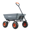 Vevor Sklápací záhradný vozík, plastová korba, nosnosť 600 lbs, 10 inch SLZXTC600B005GQJAV0