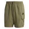 adidas Essentials Small Logo Cargo Chelsea Shorts Olive/Black L