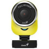 Genius Full HD Webkamera QCam 6000, 1920x1080, USB 2.0, žltá, Windows 7 a vyššia, FULL HD