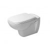 Duravit D-Code Závesné WC s doskou SoftClose, biela 45350900A1