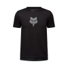 CYKLISTICKÉ TRIČKO FOX JUNIOR RANGER HEAD BLACK (YXL)