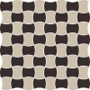 Paradyz MODERNIZM dlažba-mozaika MIX C 30,9 x 30,9 cm nero MP309X3091MODMNEMXC