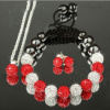 SHAMBALA set SILVER RED