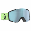 SCOTT SHIELD Glow Green/AMP Ice Chrome