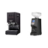 Gaggia New Classic EVO, black + Eureka Atom 60, black