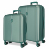 EL POTRO Vera Green, Sada luxusných ABS cestovných kufrov, 70/55cm, 5338923