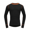 Pánske funkčné tričko Devold Basic Man Shirt Black L