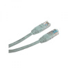Sieťový LAN kabel UTP patchcord, Cat.6, RJ45 samec - RJ45 samec, 20 m, netienený, šedý, economy