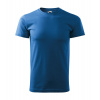 MALFINI HEAVY NEW 137 / Unisex tričko - azúrovo modrá XXL