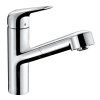Hansgrohe Focus M42, drezová batéria M427-H150 s výsuvnou spŕškou, chrómová, HAN-71814000