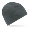 Beechfield Dámska fleecová čiapka B244R Steel Grey one size
