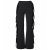 Nohavice GOLDBERGH Lina so strapcami Black Čierna S
