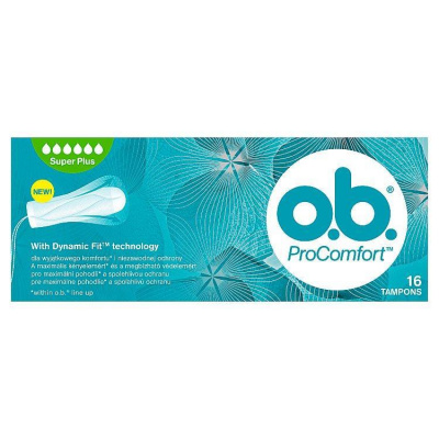 O.b. O.B.® ProComfort Super Plus tampóny, 16ks