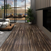 zahrada-XL Samolepiace podlahové dosky z PVC 5,21 m² 2 mm pruhované hnedé 330198