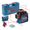 BOSCH GLL 3-80, čárový laser, až 30 m, s přijímačem až 120 m 0601063S00