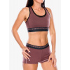 Športová podprsenka Ortovox 185 Rock N Wool Sport Top - chestnut