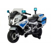 mamido Detská elektrická motorka BMW R1200 Polícia strieborná