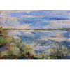 U jazera - Akad. mal. Igor Navrotskyi, originálny, ručne maľovaný obraz L (do veľkosti 95x95cm) Viac farieb