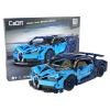 LEAN TOYS Stavebnica auto Cada 1200 kusov modrá