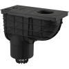 Lapač strešných splavenín priamy DN Ø 125 mm, čierna, ENPRO