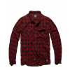 Vintage Industries Harley košeľa, červená kockovaná - L