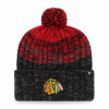 47 Brand Pánská zimní čepice Chicago Blackhawks NHL Cascade ’47 Cuff Knit