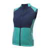 Dámska vesta SENSOR COOLMAX THERMO sea green/deep blue M